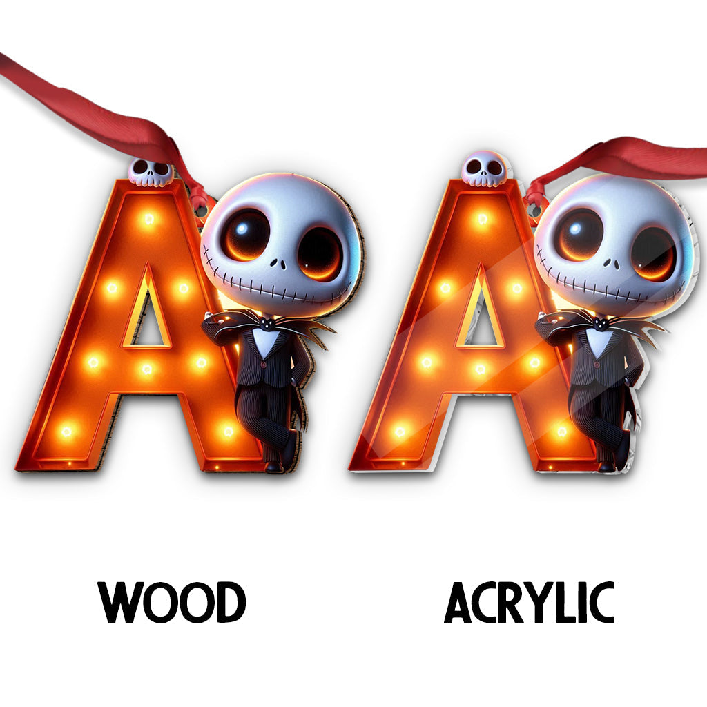 Nightmare Alphabet - Personalized Nightmare Ornament
