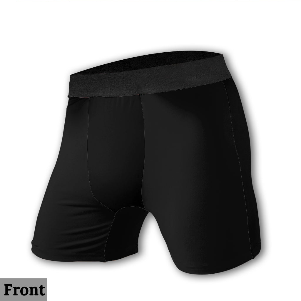 Just Love Rainbow Pride - Personalized LGBT Support Men’s Boxer Briefs