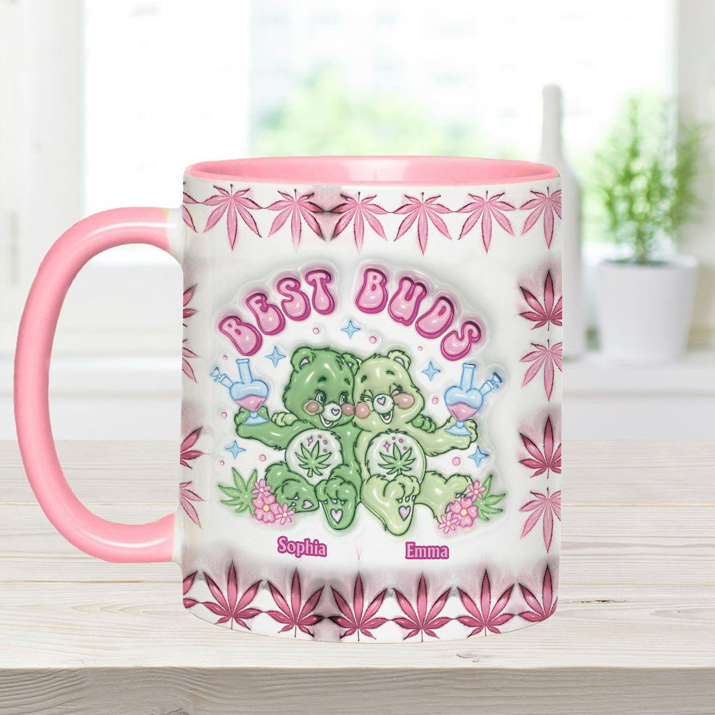 Best Buds - Personalized Weed Accent Mug