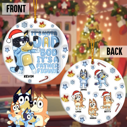 It's Not A Dad Bob - Personalized Father Ornament