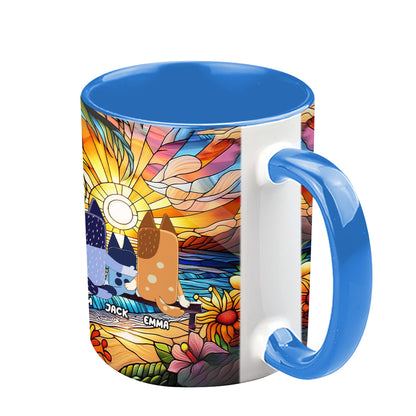 This Is Us This Is Our Family - Personalized Accent Mug