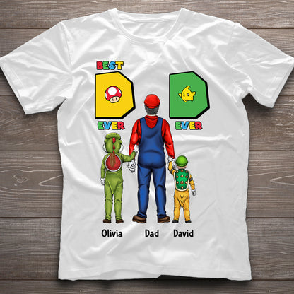 Best Dad Ever Ever - Personalized Father T-shirt And Hoodie