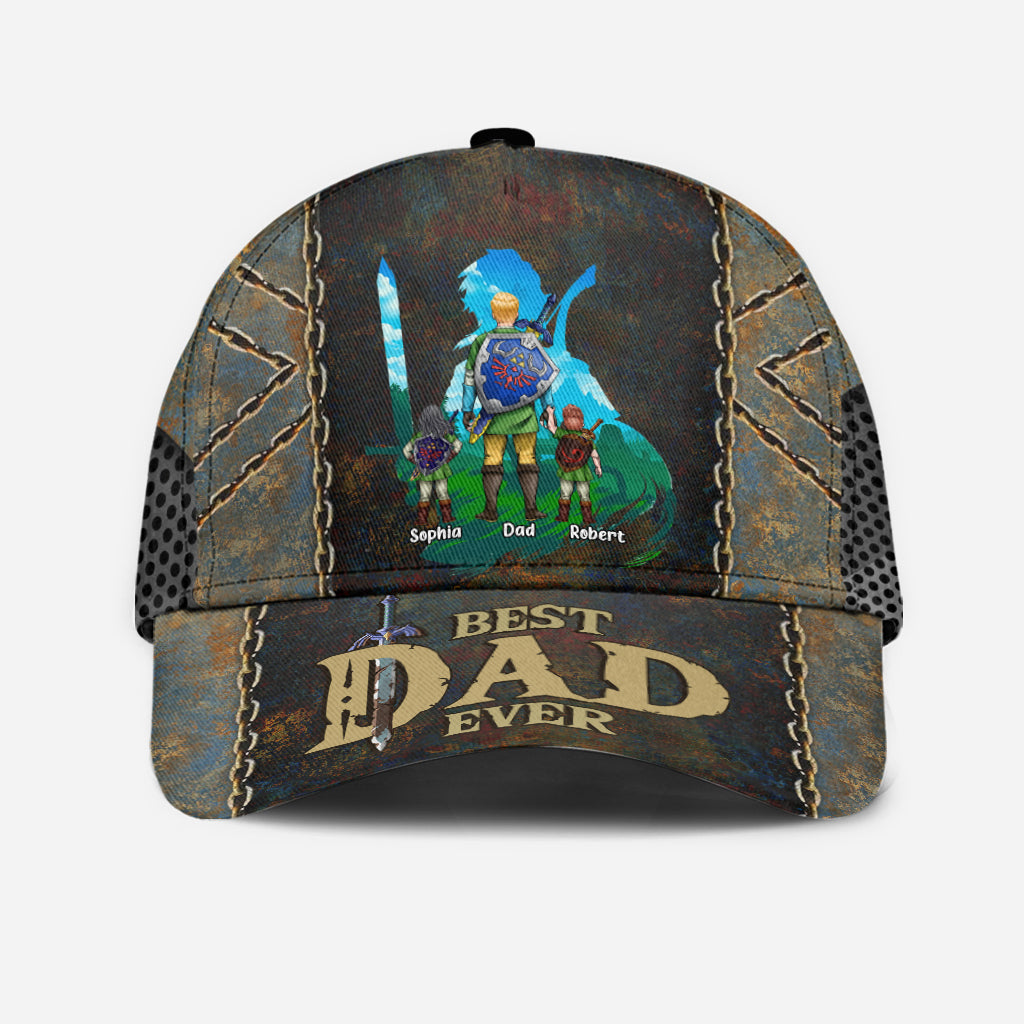 Best Dad Ever - Personalized The Hero's Legend Classic Cap