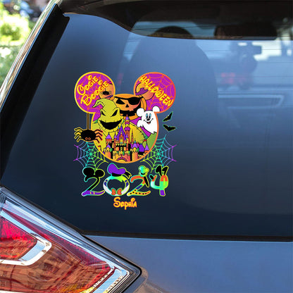 Happy Halloween - Personalized Mouse Decal Full