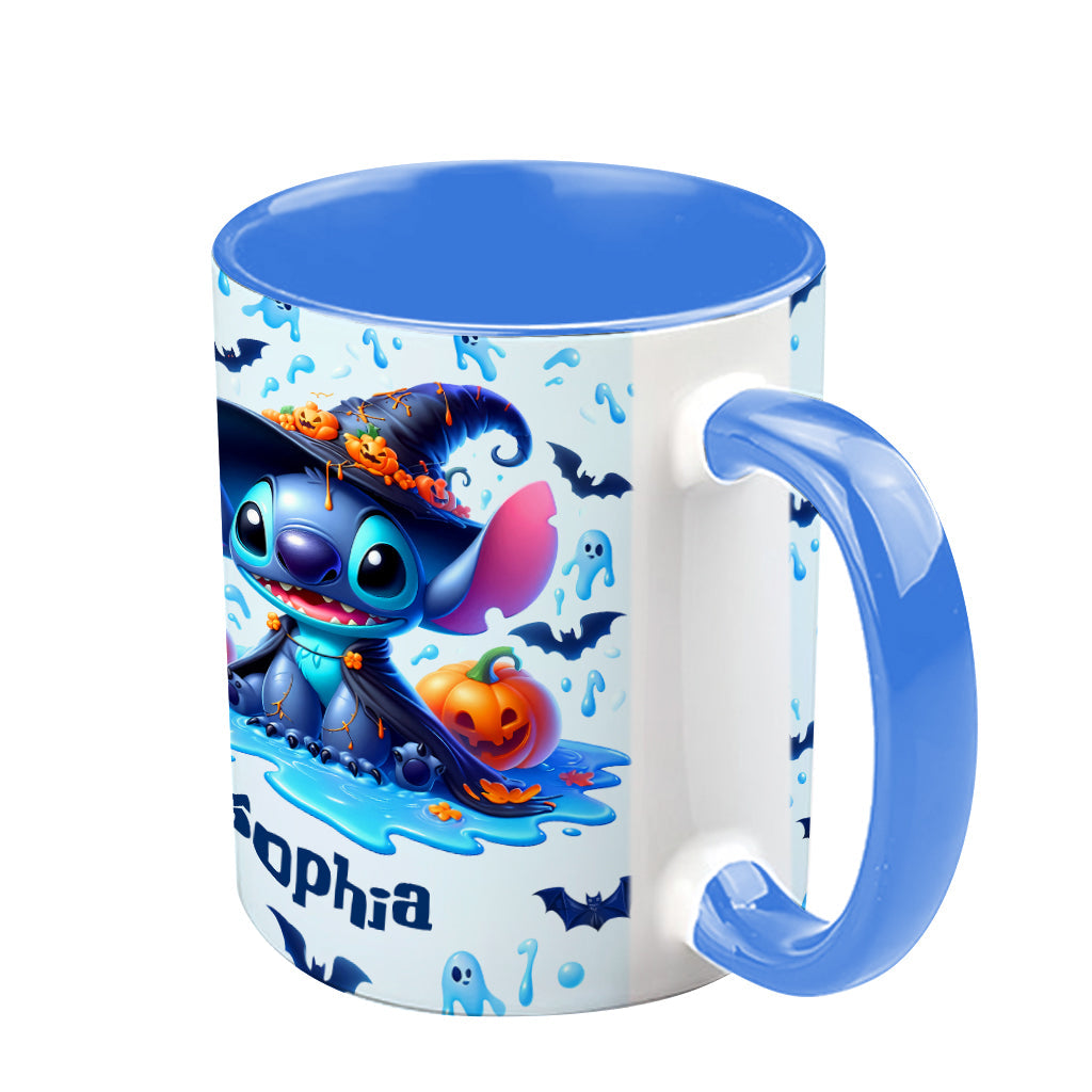 Happy Halloween - Personalized Ohana Accent Mug