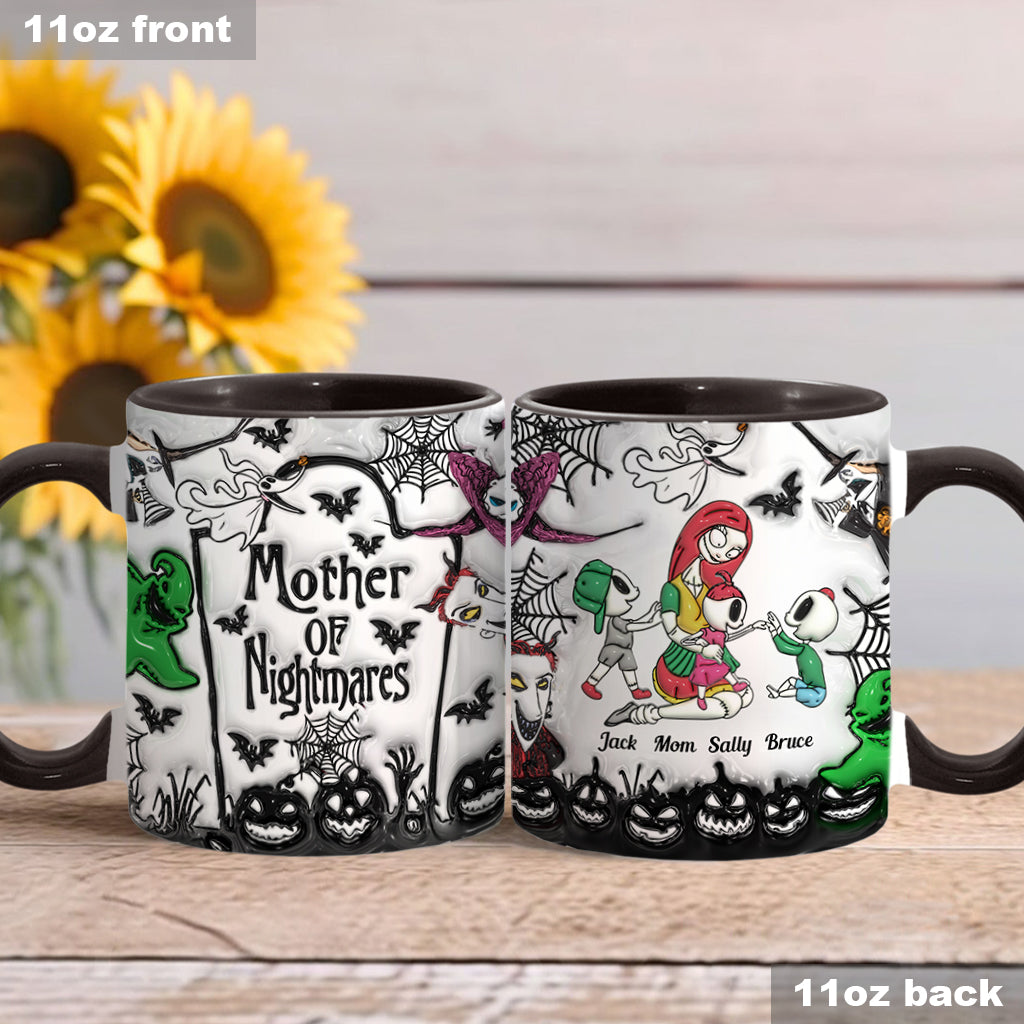 Mother Of Nightmares - Personalized Nightmare Accent Mug