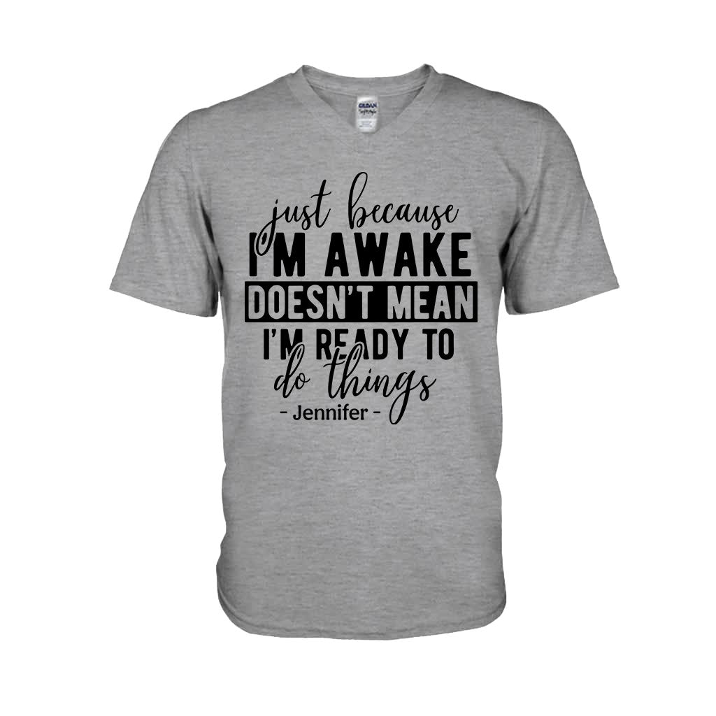 I'm Not Ready - Personalized Sarcasm T-shirt And Hoodie