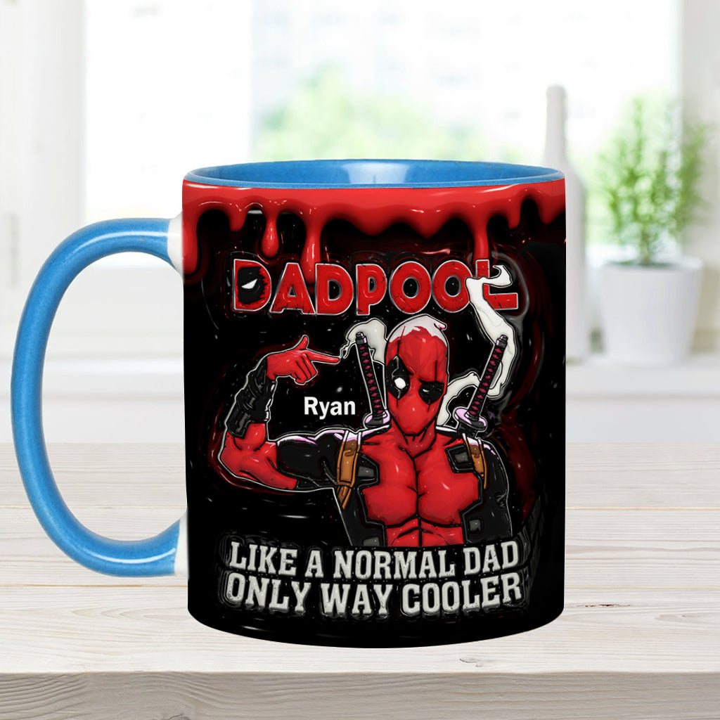 Dadpool Personalized Mug - Personalized The Psychopath Accent Mug