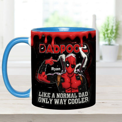 Dadpool Personalized Mug - Personalized The Psychopath Accent Mug