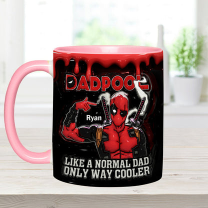 Dadpool Personalized Mug - Personalized The Psychopath Accent Mug