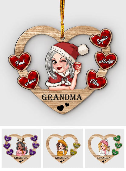 Nana's Babies - Personalized Grandma Ornament