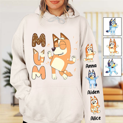 Cool Mum Dad Aunt Uncle Nana Grandpa Custom Title And Kids - Personalized All Over Shirt