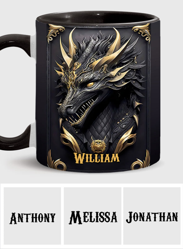Love Dragons - Personalized Dragon Accent Mug
