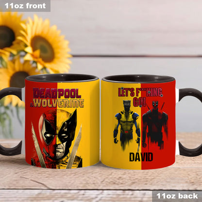 Let's Fu**king Go - Personalized The Psychopath Accent Mug