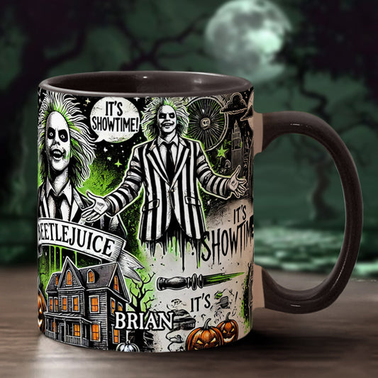 It's Show Time - Personalized Accent Mug