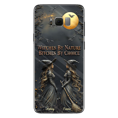 Witches By Nature Bitches By Choice - Personalized Bestie Phone Case