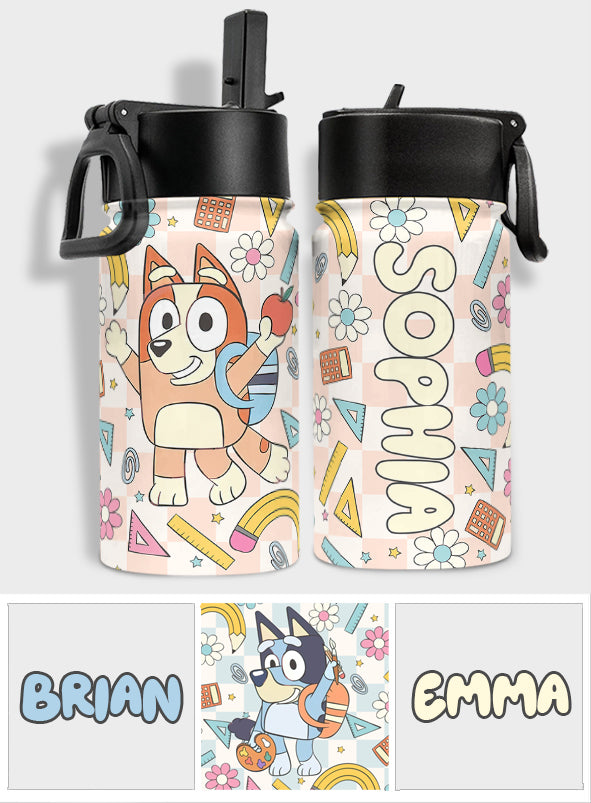 Ready To Crush School - Personalized Kids Water Bottle