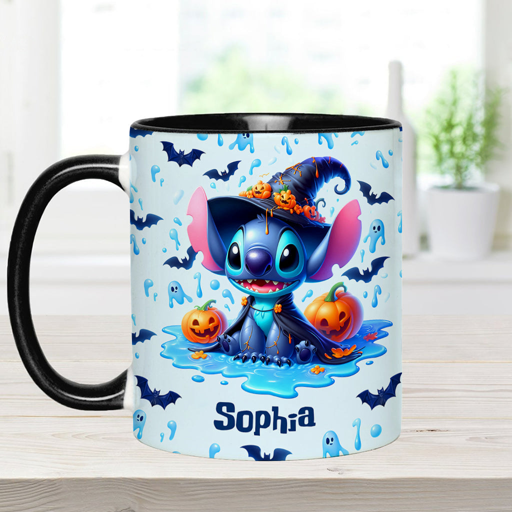 Happy Halloween - Personalized Ohana Accent Mug