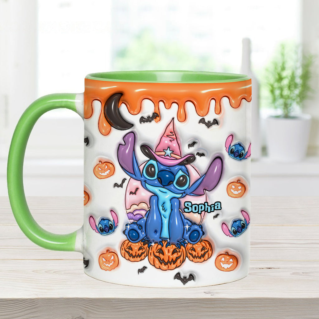 Spooky Vibes - Personalized Ohana Accent Mug