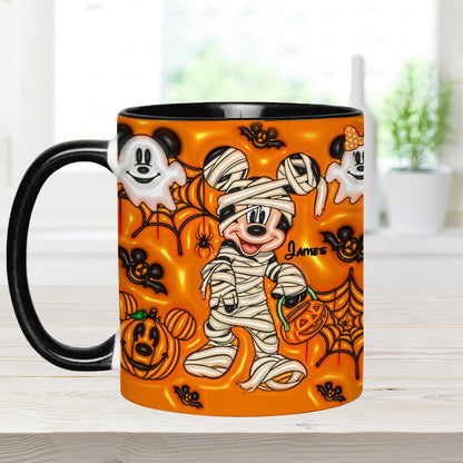 Happy Halloween - Personalized Mouse Accent Mug