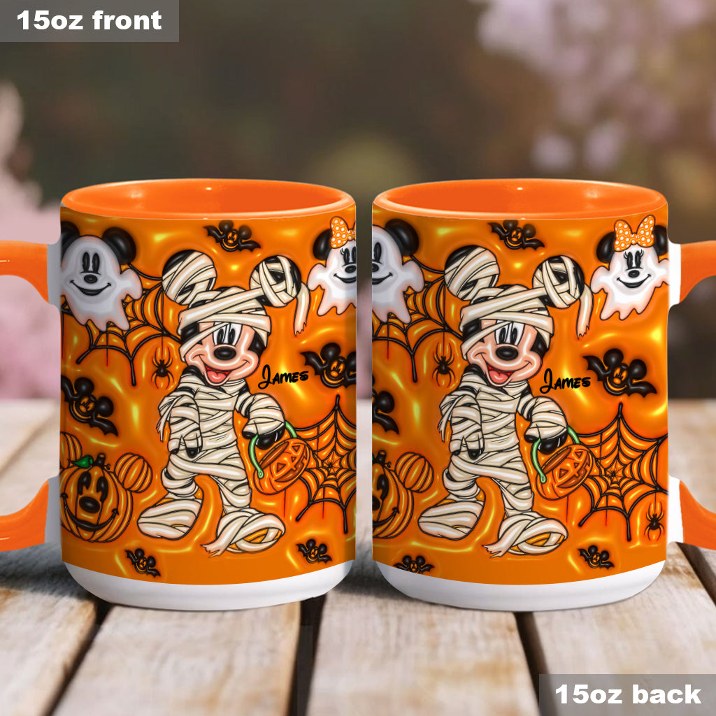 Happy Halloween - Personalized Mouse Accent Mug