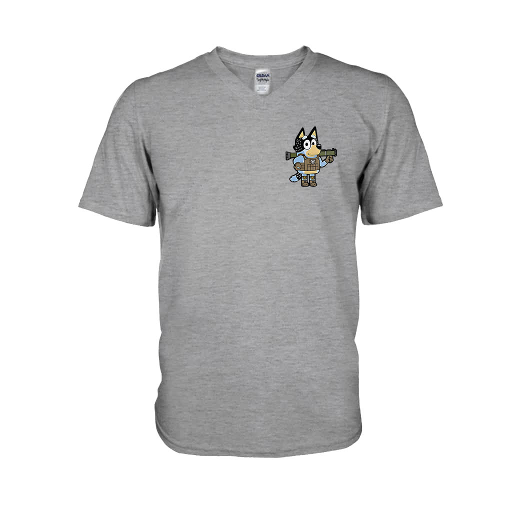 Tactical Dad Bluey T-shirt And Hoodie