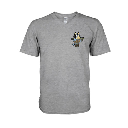 Tactical Dad Bluey T-shirt And Hoodie