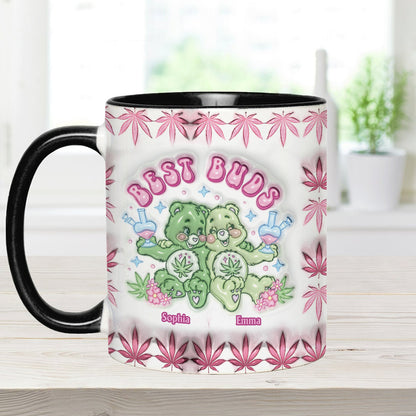 Best Buds - Personalized Weed Accent Mug