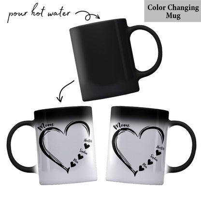 Mom Love You - Personalized Mother Mug