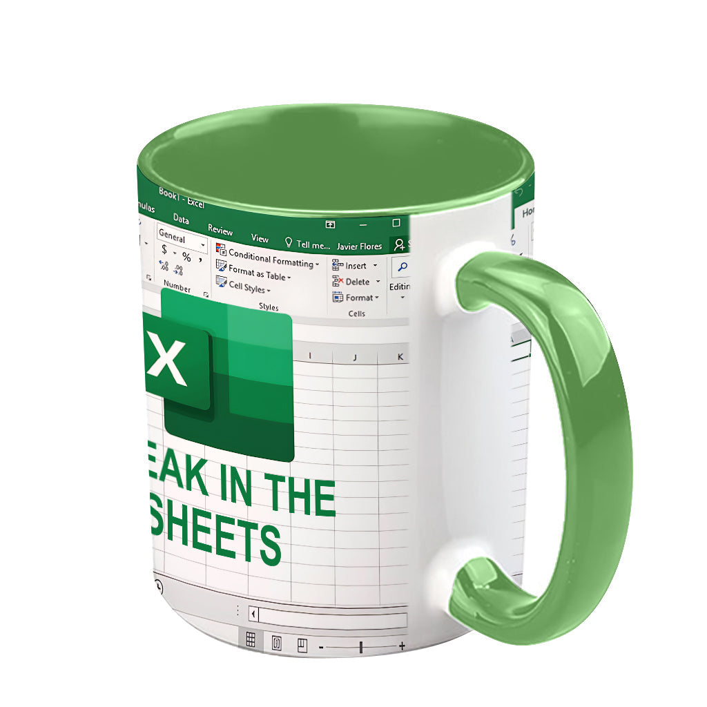 Freak In The Sheet - Personalized Colleague Accent Mug