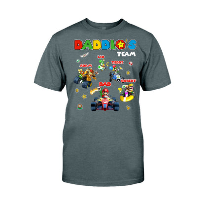 Best Daddio Mario Ever Any Title - Personalized Super Plumber T-shirt And Hoodie