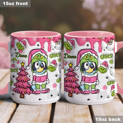 Merry Christmas - Personalized Accent Mug