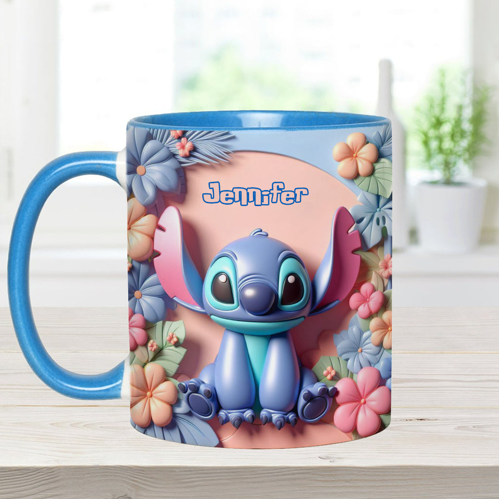 Ohana Means Family - Personalized Ohana Accent Mug