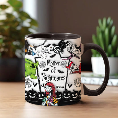 Mother Father Of Nightmares - Personalized Nightmare Accent Mug