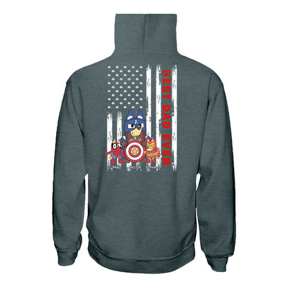 Best Dad Ever - Personalized Father T-shirt and Hoodie