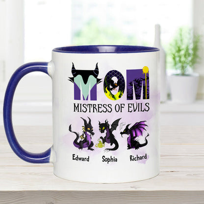Mistress Of Evils - Personalized Mouse Accent Mug