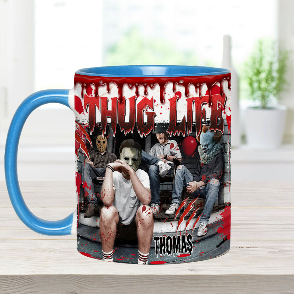 Thug Life - Personalized Accent Mug