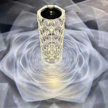 Crystal Rose Diamond Touch Lamp - Crystal Rose Diamond Touch Lamp