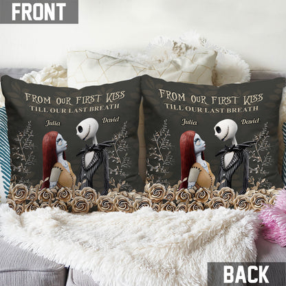 I See Your Scars - Personalized Nightmare Throw Pillow