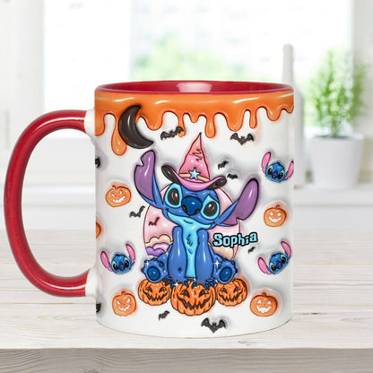 Spooky Vibes - Personalized Ohana Accent Mug