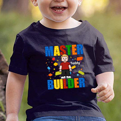 Master Builder - Personalized Kid T-shirt And Hoodie