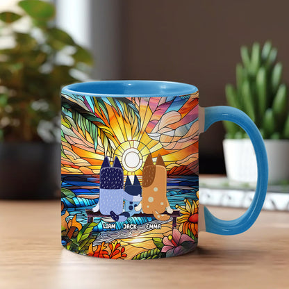 This Is Us This Is Our Family - Personalized Accent Mug