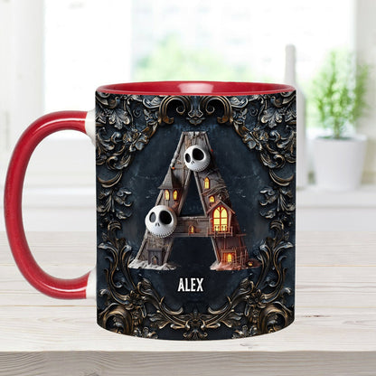 Nightmare Before Christmas - Personalized Nightmare Accent Mug