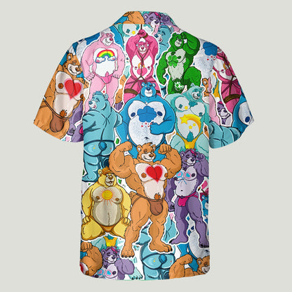 Sexy Bears - Personalized LGBT Support Hawaiian Shirt