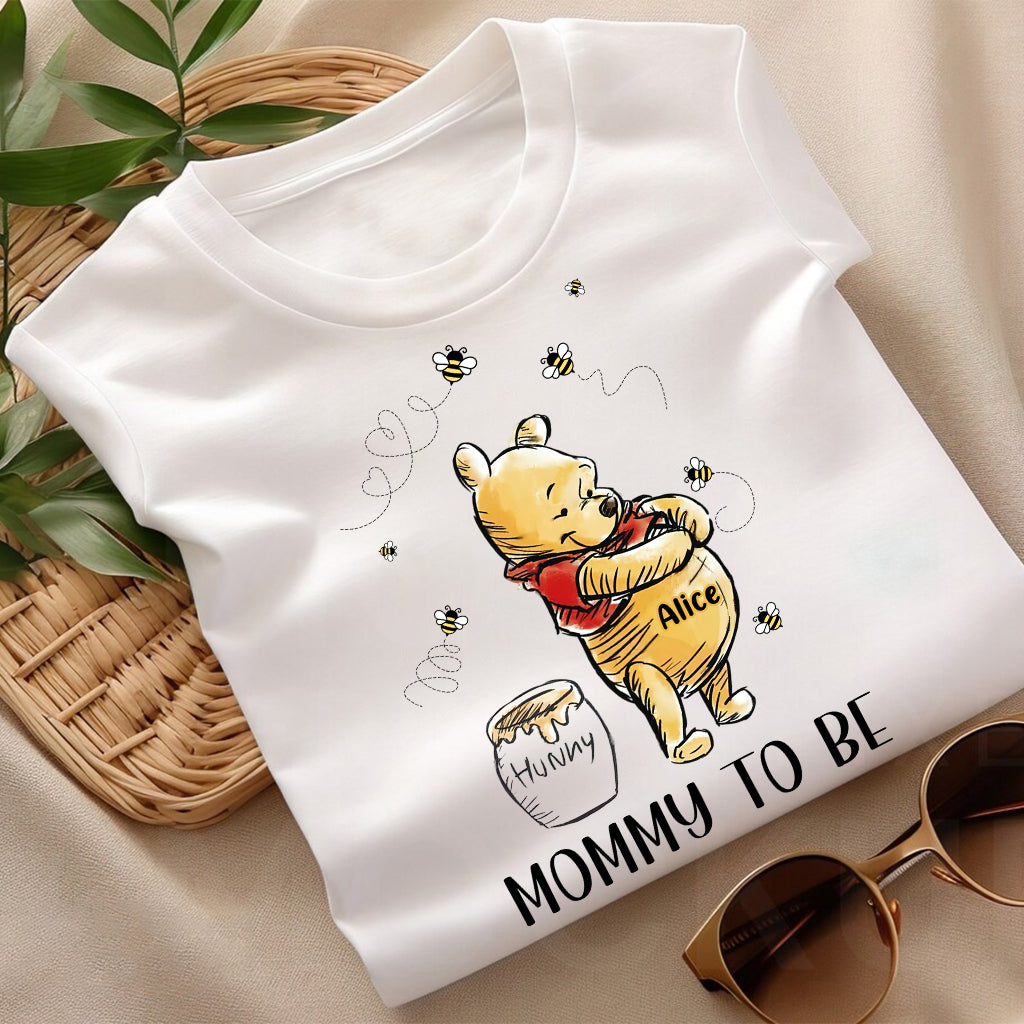 Mommy To Be - Personalized Mouse T-shirt And Hoodie