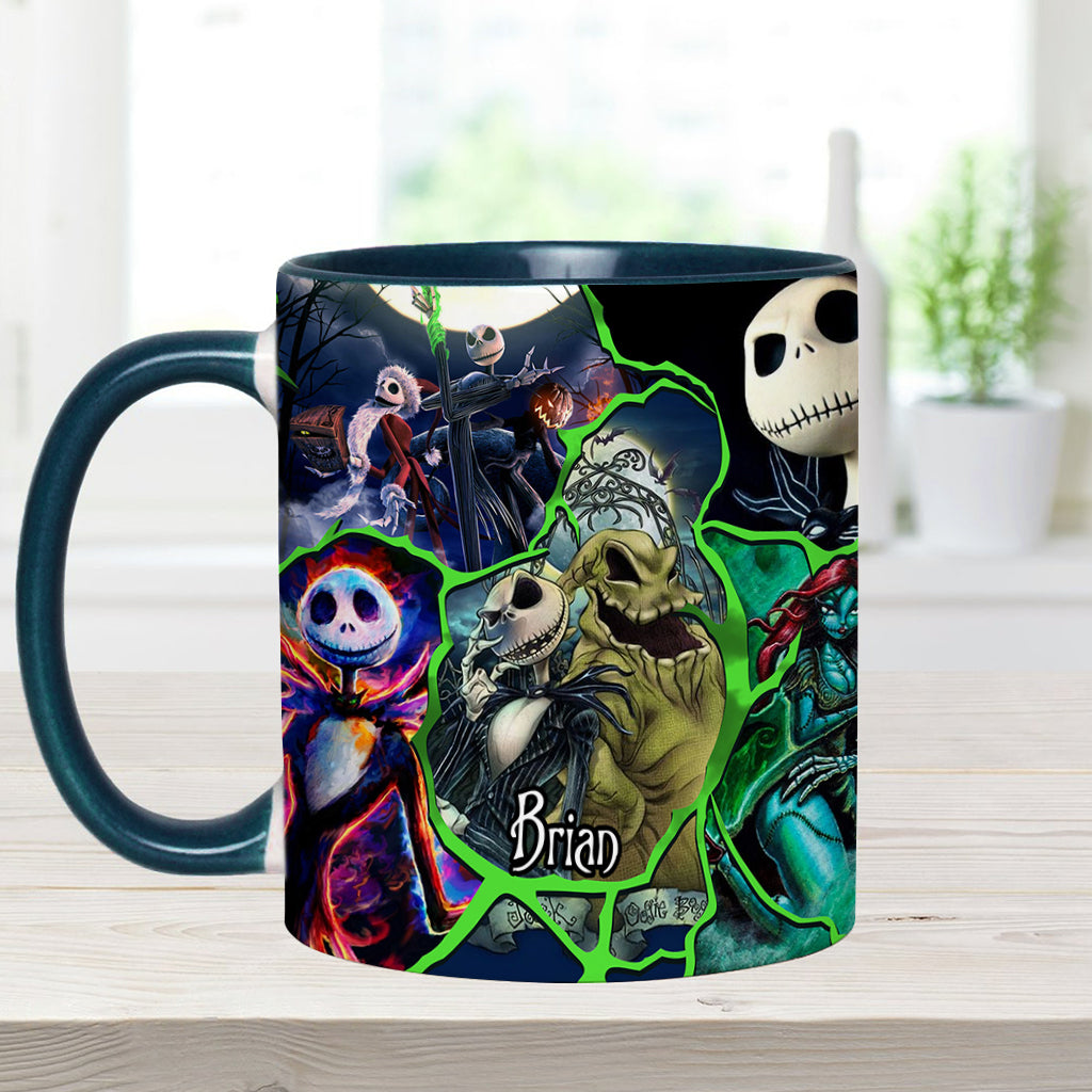 I'm Not Crazy, I Prefer The Term Mentaly Hilarious - Personalized Nightmare Accent Mug