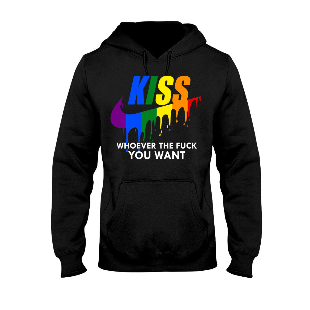 Kiss Whoever You Want - LGBT Support T-shirt And Hoodie
