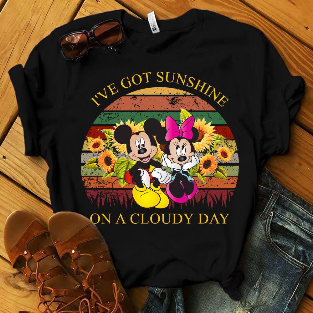 Sunshine On A Cloudy Day Mouse T-shirt and Hoodie 0823