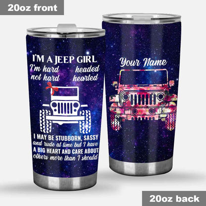I'm A Jp Girl - Personalized Car Tumbler 1121