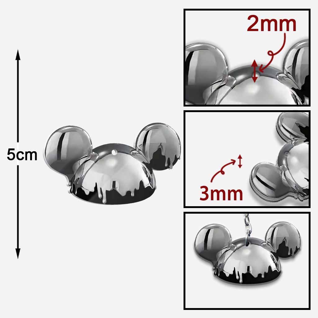 100 Years Of Wonder - Mouse Keychain (Printed On Both Sides)